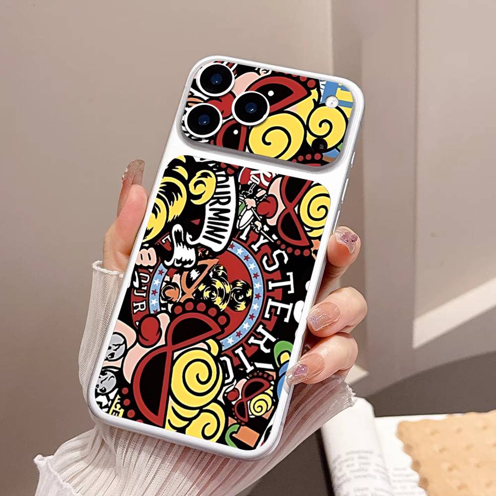 

Японская мода H-Hysteric M-Mini Для Apple IPhone 17 Pro Max /17 Pro Наклейка-скин на заднюю панель корпуса Цветная задняя защитная наклейка iPhone 17 Pro
