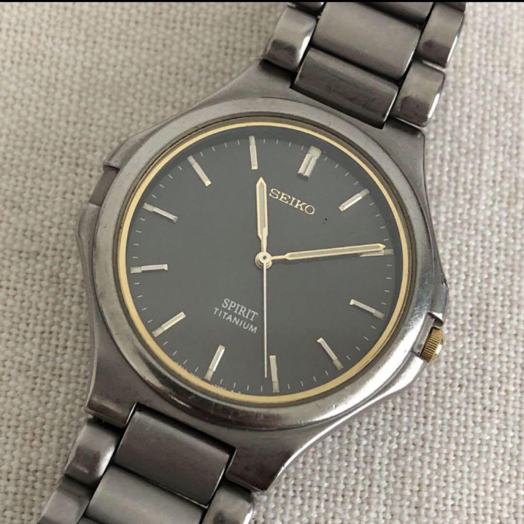 

[Б/У] Б/у Seiko Spirit Титан 7N01-7100