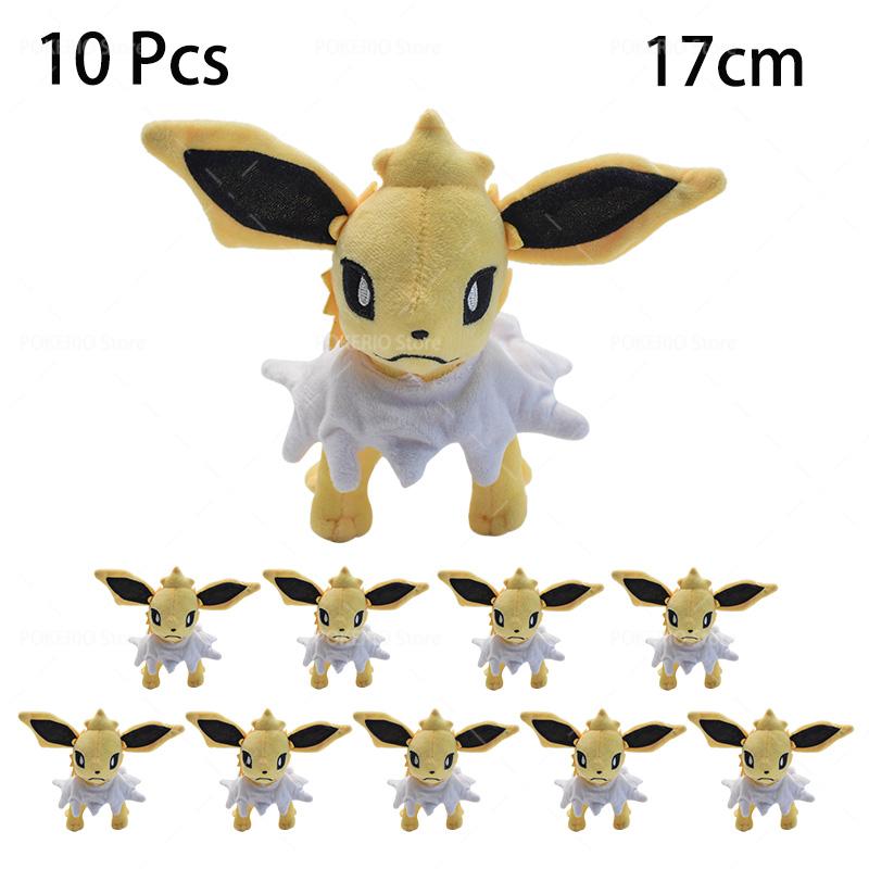 10 Pcs/lot Pokemon Plush Mimikyu Eevee Umbreon Jolteon Glaceon Vaporeon Sylveon Espeon Kawaii Gengar Stuffed Animal Peluche