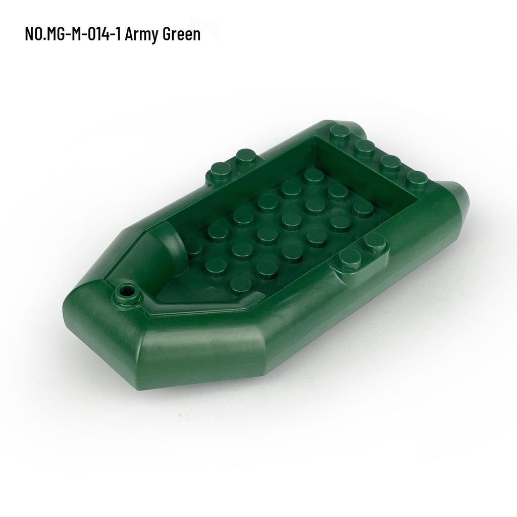 Inflatable Boat Building Blocks: X009 Assault, X003 Patrol, J089CD Military Accessories
