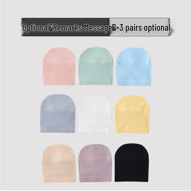 

Силиконовые сетчатые носки для передней части стопы против скольжения для туфель на высоком каблуке - Дышащие хлопковые носки-лодочки