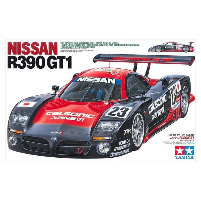 Tamiya 1/24 Sports Car Series No.192 Nissan R390 GT1 Model Kit 24192 Molded Color