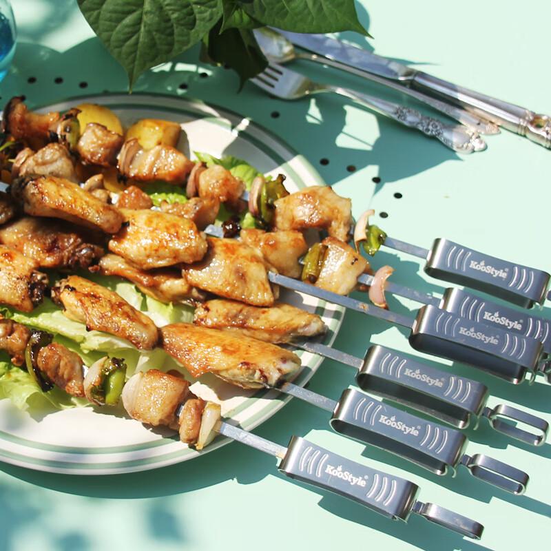 

Zorro Flat Stainless Steel BBQ Skewers