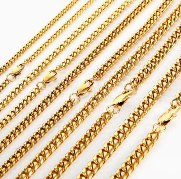 European American Cross-Border Hip-Hop Link Chain Men's Jewelry