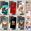 Custodia Animale Carino Panda Rosso Per iPhone 16 15 14 Pro Max 11 Pro Max 12 13 Mini X XR XS Max Plus Copertura Telefono