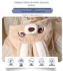 Children's Winter Hooded Rabbit Fleece Onesie - Thick Outdoor Baby Suit