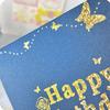 Design Farfalla Pieghevole Pop Up Card Costruzione Carta Fai da Te Biglietto di Compleanno 3D Elemento Sorpresa Biglietto Regalo Creativo