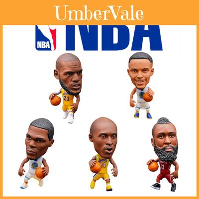 Collectible Nba Kobe James Curry Player Model Figures Mini Dolls