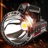 High Light LED Searchlight 1200mAh Long Range Torch USB Rechargeable Work Light P90 Waterproof Floodlight Powerful Flashlight