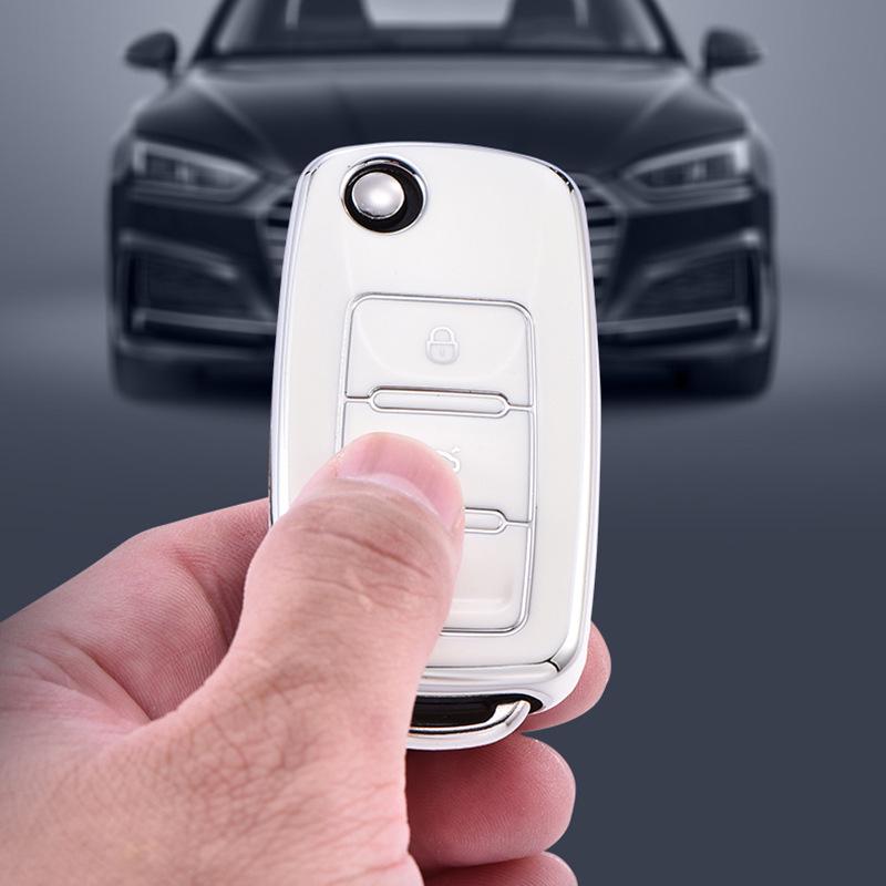 Fits Volkswagen Key: New Bora, Sagitar, Polo, Tiguan, Tanyue, Lingdu, Lavida, Tange, Jialv Key Cover