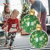 Toys for Kids 60CM Outdoor Christmas Inflatable Decorated Ball Giant Christmas Inflatable Ball Christmas Tree Decorations
