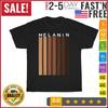 Black Pride Melanin Vintage T Shirt Men Fashion 2023 Women T Shirt Short Sleeve
