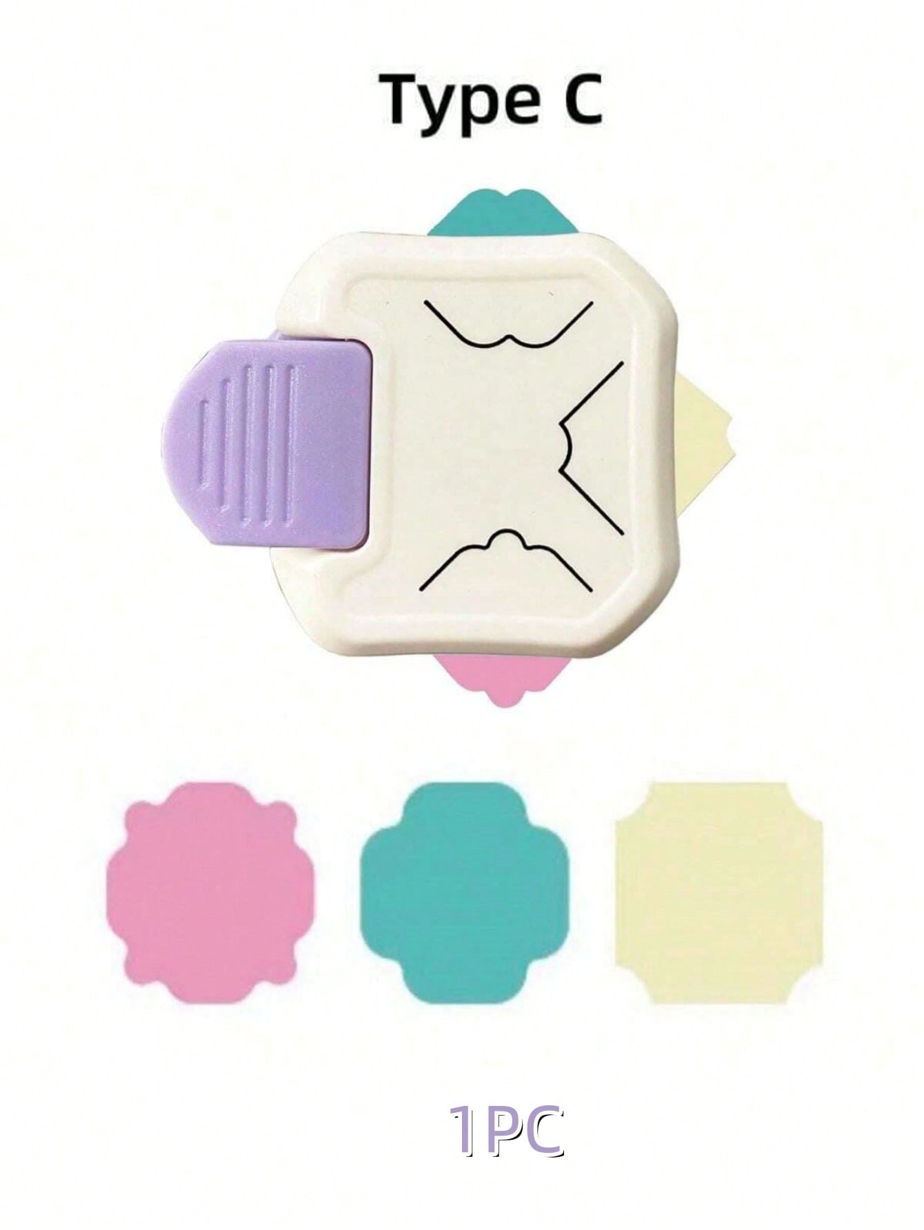 

Corner Rounder Punch 3 in1 R4/R7/R10mm Round Corner Trimmer Cutter for Card Craft Scrapbook Wrapping Paper Sticker