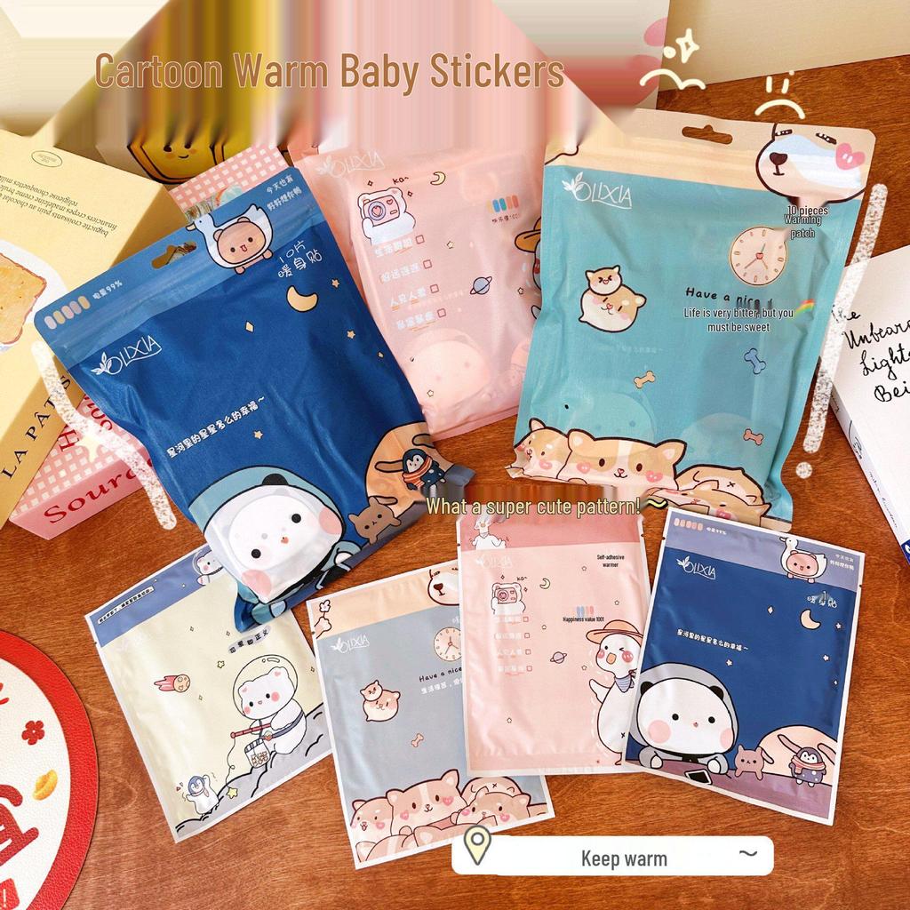 Limited Time: Cute Cartoon Rabbit Baby Body Warmer – Winter Cold Protection Sticker