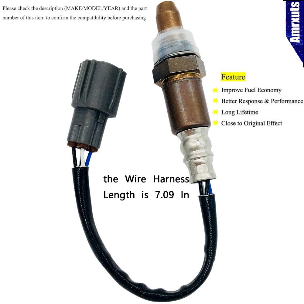 Amrxuts 234-9012 Upstream O2 Oxygen Sensor 4 Wires Air Fuel Ratio Sensor for 2004-2010 Toyota Sienna 3.3L V6 3.5L V6 89467-08040 Wire Harness Length
