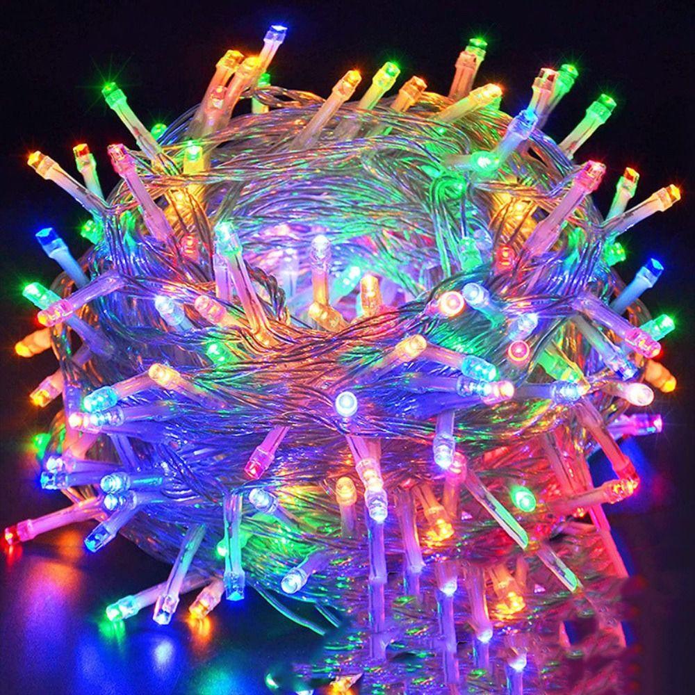 20M Length Waterfall Fairy Light Waterproof Outdoor String Light LED String Lights  New Year Decor