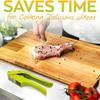 Mashing Function 2-in-1 Garlic Press Manual Type Vegetable Squeezer Garlic Slicer  Kitchen Use