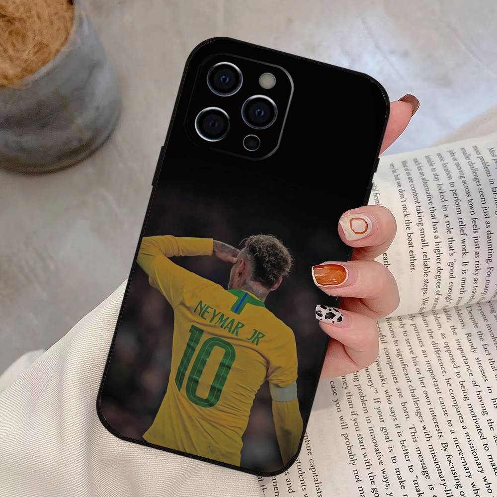 Football Star 10 N-Neymar Phone Case Silicone Soft For IPhone 17 16 15 14 13 12 11 X XR Plus Pro Max Plus