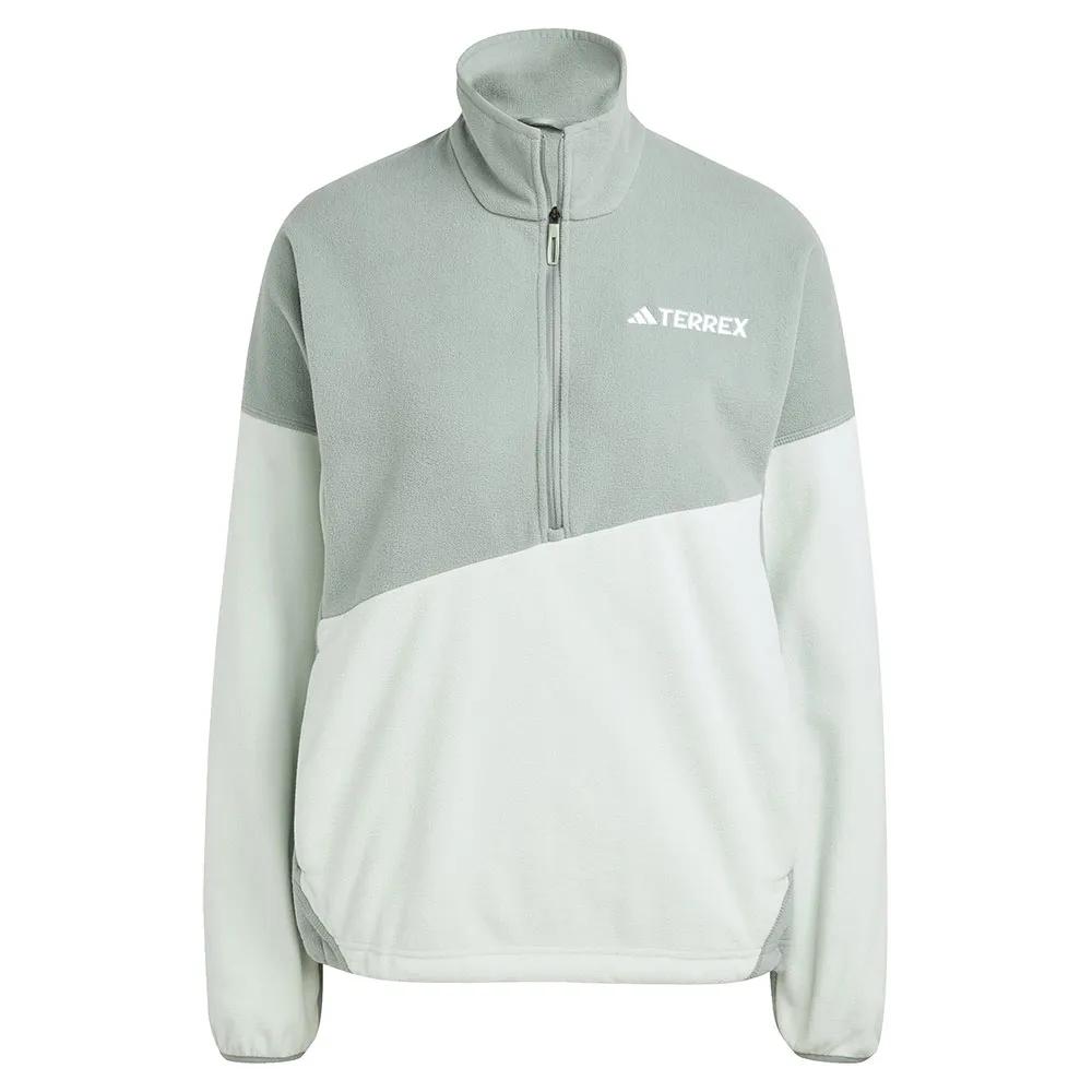 Adidas Fleece Jacket with Half-zip Terrex Multi Climawarm