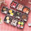 Practical Realistic Pretend Play Compact 1/12 Mini House Boxed Cake Model Kitchen Food Toy for Home Miniature