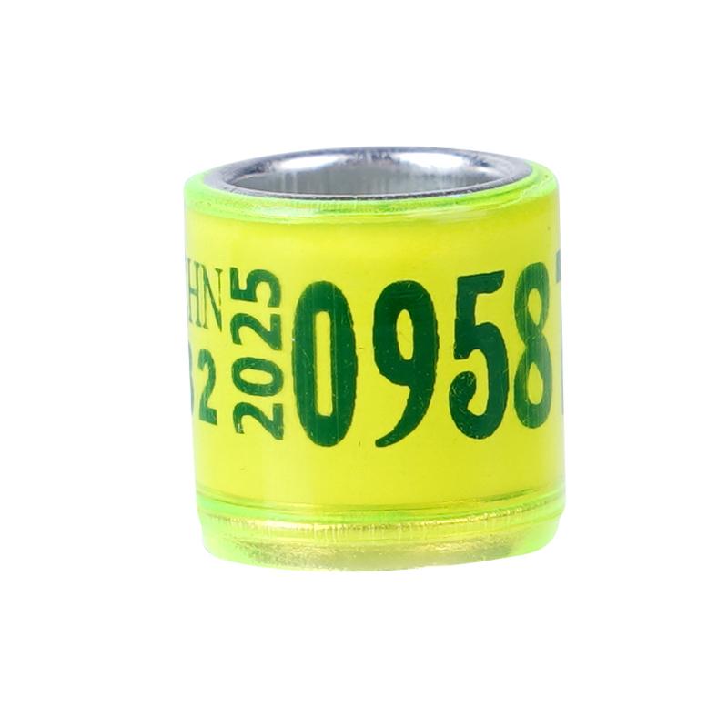 50pcs Pigeon Leg Rings Parrot Foot Rings Bird Leg Rings Pet Animals Plastic Clip Ring Identification Tools With Number Letter