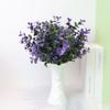 Green Grass Leaf Bouquet Artificial Silk Flower Plant for Office Decoration