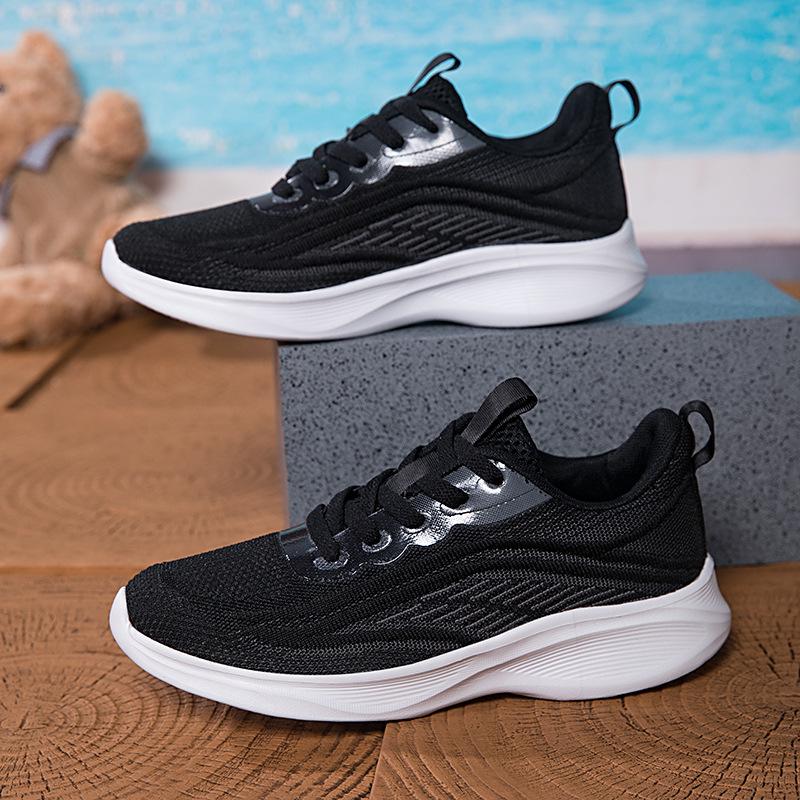 

Женская обувь новая уличная дышащая спортивная трендовая модная повседневная обувь легкая сетчатая женская обувь дышащая обувь 42 чёрный