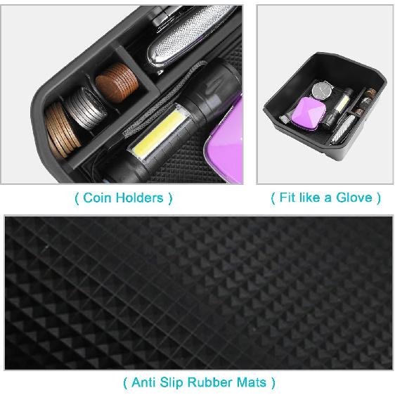 CDEFG For -2024 2025 Defender 130 110 90 Center Console Organizer For -2025 Land Rover Defender Accessories Middle Console Armrest Tray Storage