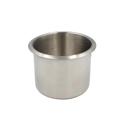 Car Modification Cup Stainless Steel Cup Drink Holder for Marine Auto Truck Camper Polished Finish Holder, RV, (6.85.5CM)