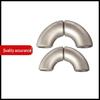 Guxin 90-Degree 304 Stainless Steel Stamped Elbow