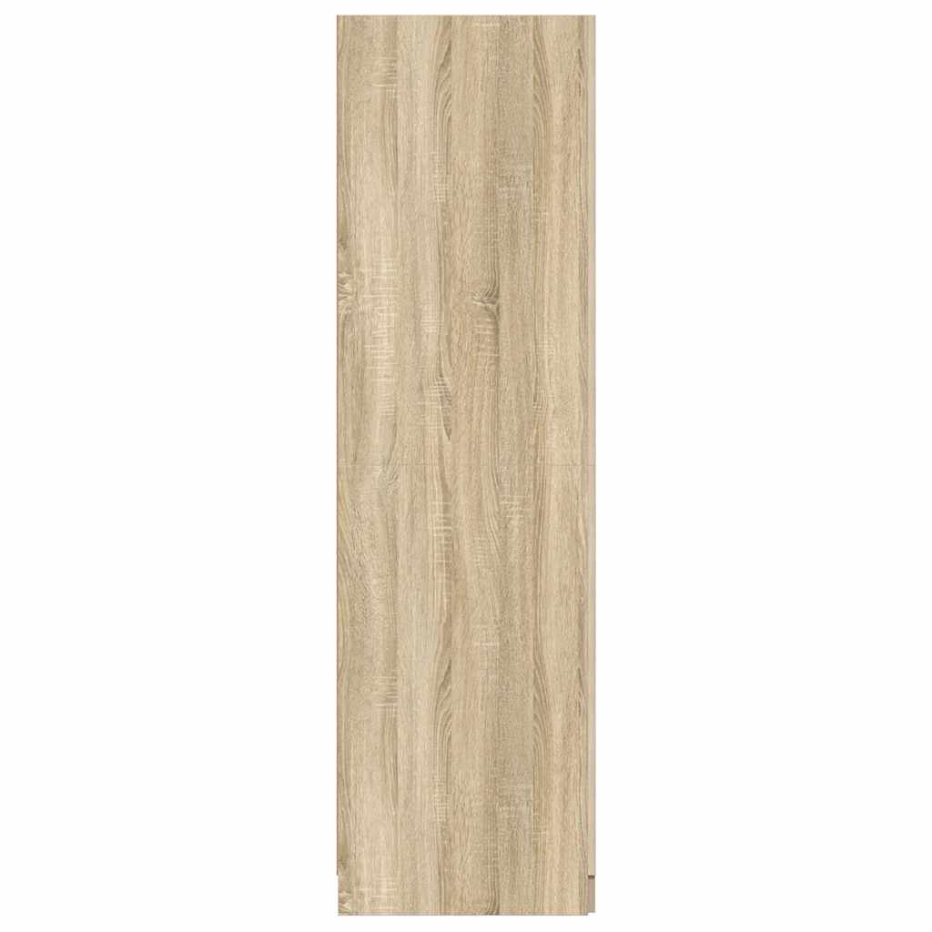 VidaXL Kleiderschrank Sonoma-Eiche 80x52x180 cm Holzwerkstoff