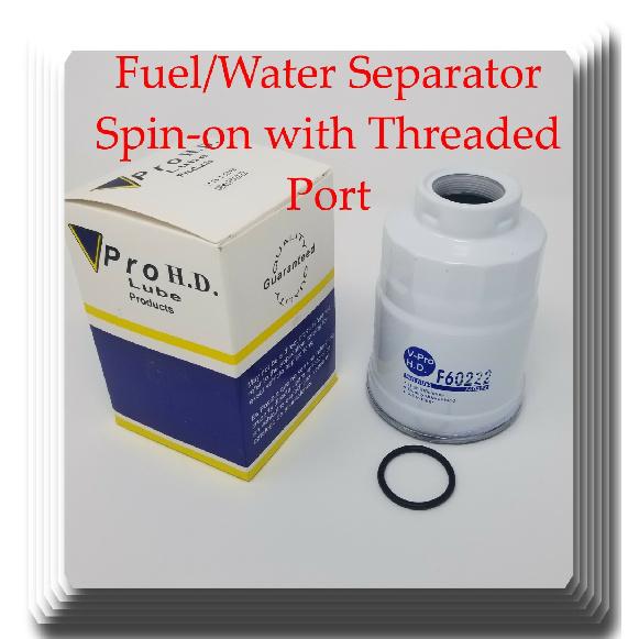 1 of Fuel Filter Fits: Chevrolet GMC Isuzu Caterpillar Komatsu Mitsubishi Mazda