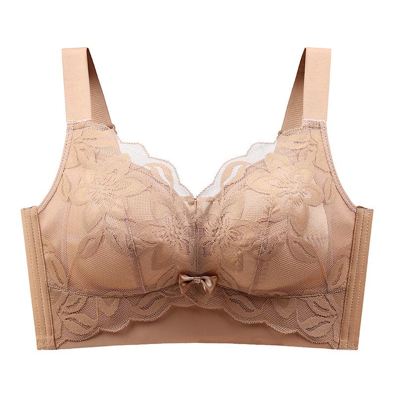 Thin Without Steel Ring Bra for Women Plus Size Sexy Adjustable Push Up Bra for Women Gathering Bra for Women