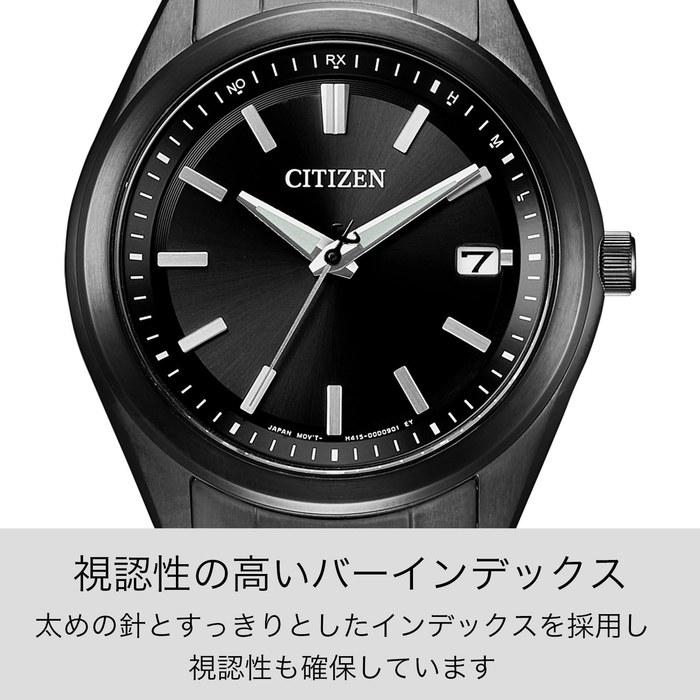 Citizen Watch CITIZEN COLLECTION 3-Hand Model Eco-Drive AS1085-61E Men's Gray/Black
