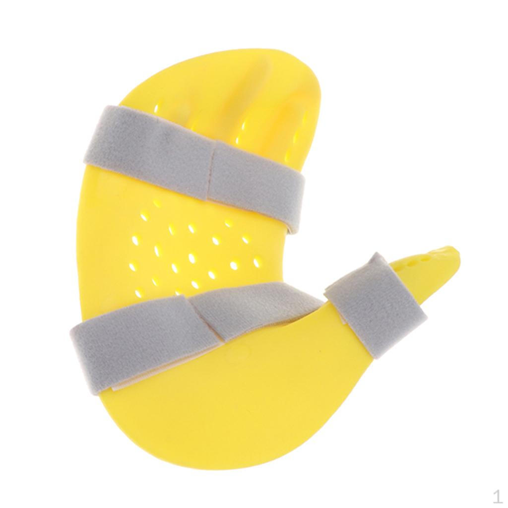 

Finger Wrist Splint for Adults Right_Light Yellow+Light Yellow