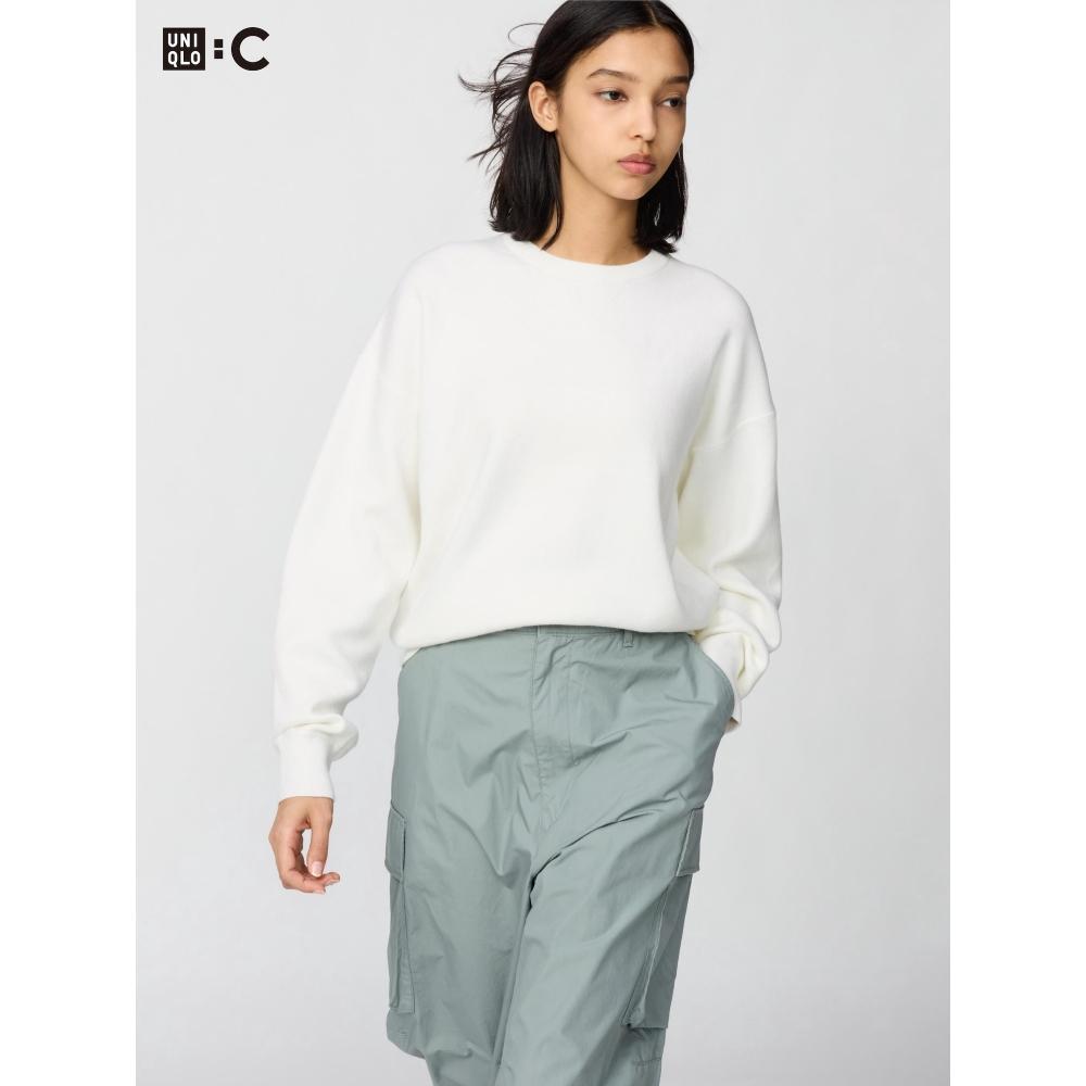 Uniqlo Smooth Cotton Crewneck Sweater