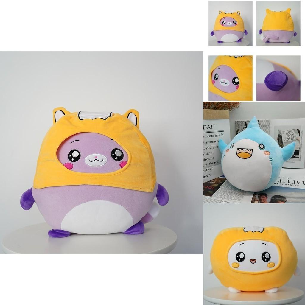 Lankybox Foxy Boxy Shark Rocky Sticky Plush Toys Maximum Softness And Comfort