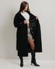 Women's Coat Fine Line 294 42 Black