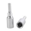 Transducer Adapter 1/4inch Hex 6.35mm To 4mm Magnetic Adapter Sleeve Socket For Screwdriver Drill Bit Electronic
