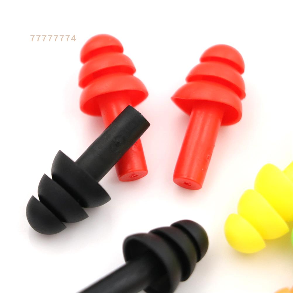 20Pcs Silicone Ear Plugs Anti Noise Comfortable Earplugs for Study And Sleep Noise Reduction Ear Buds
