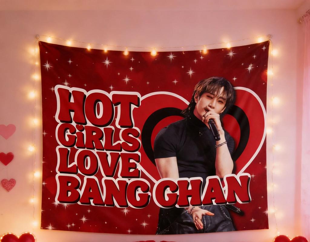 1pc Bold KPop Star Tapestry 2D Polyester Wall Hanging for Bedroom  Living Room Hot Girls Aesthetic Decor Unique Gift for Mu