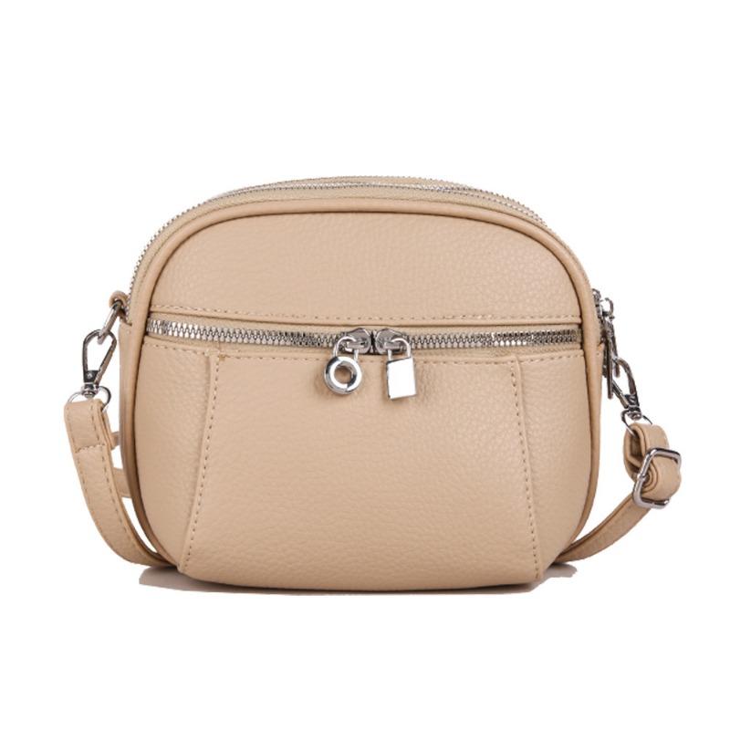 Eine mehrschichtige Umhängetasche für den täglichen Gebrauch, eine kleine Umhängetasche mit großem Fassungsvermögen und hochwertigem Pendler-Design