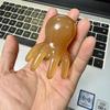 Octopus Massage Comb Resin Head Meridian Scraping Scalp Massage Brush Acupuncture SPA Gua Sha Massage Comb for Fatigue Relief