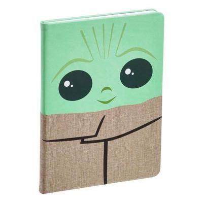 A5 Notebook - Star Wars - The Mandalorian - The Child Cover - Green - Mixed