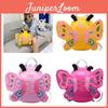 Mochila Escolar Infantil à Prova de Perda com Design de Borboleta Tridimensional