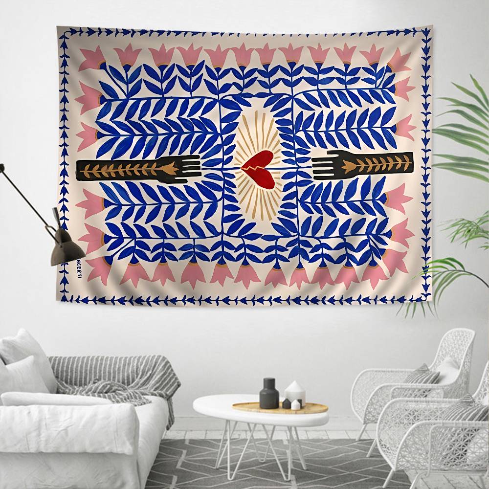 Ancient Egypt Abstract Tiger Leopard Hippie Wall Hanging Tapestries Bohemian Wall Tapestries Mandala INS Home Decor