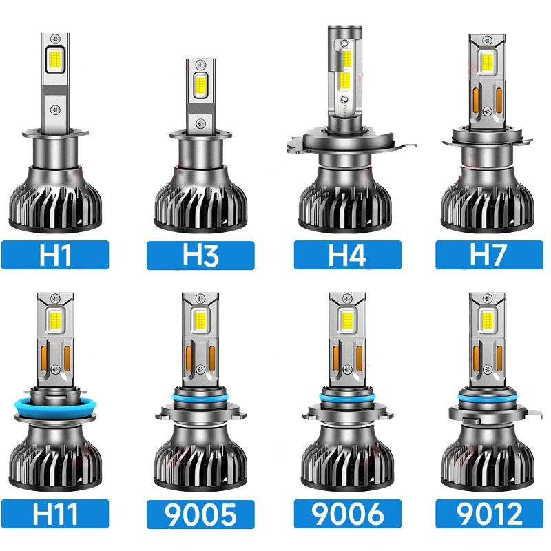 Bil H7 LED Strålkastarlampa Superstark 6000K HB3 HB4 9005 9006 H1 H4 H11 Lampa Canbus Lampa 30 st CSP 300W 30000LM