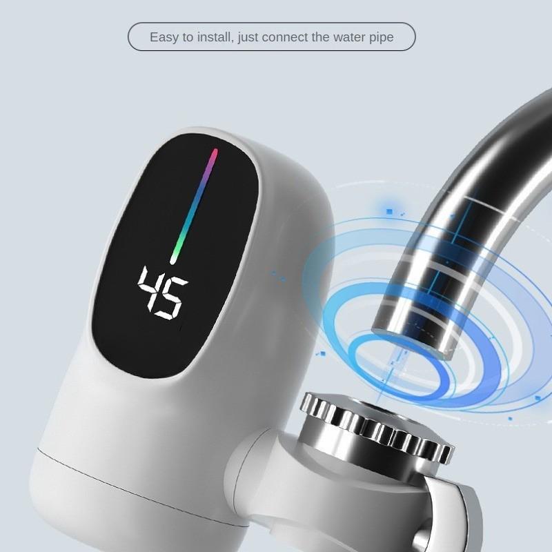 Keine Notwendigkeit, elektrische Heizhähne im Badezimmer zu installieren Küche Heiß- und Kaltwasserhahn mit doppeltem Verwendungszweck Sofortiger drei Sekunden schneller Heißwasserhahn
