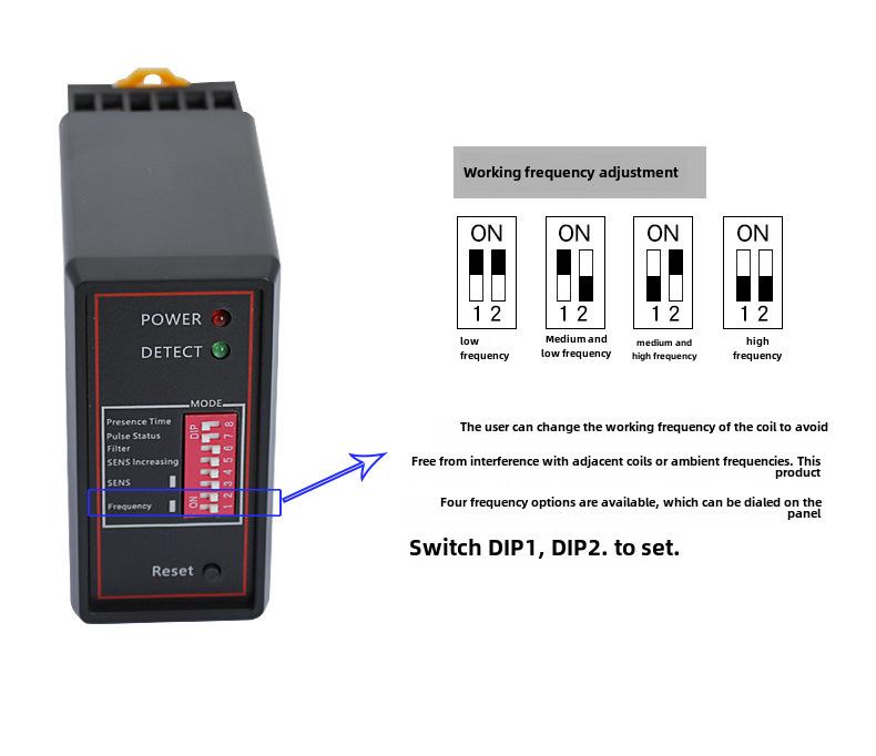 PD132 Single Channel Universal Induction Vehicle Detector for Community Gates