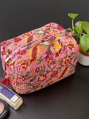 LARGE Multipurpose Quilted Pouch/ Bag